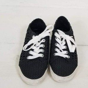 Michael Kors Black Sneaker Open Weave Size 5.5